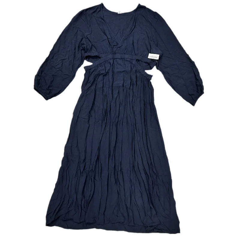 Dress Casual Maxi By Old Navy In Navy, Size: Xl Tunics Recommended stylist