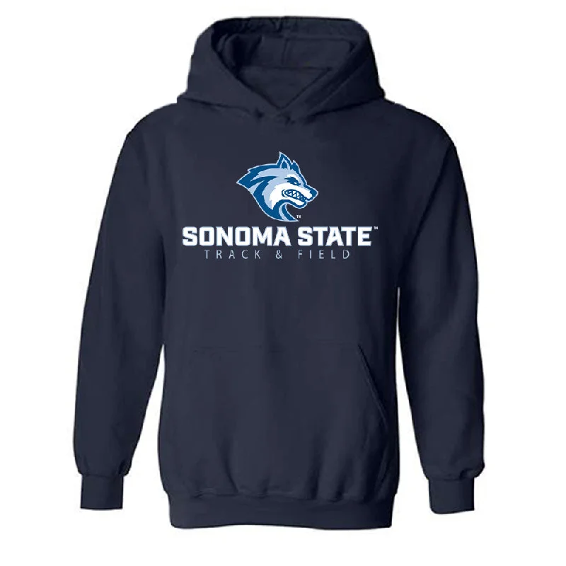 SSU - NCAA Women's Track & Field : Ava Ferreira - Classic Shersey Hooded Sweatshirt Hoodie with Hem Contrast Bold Stylish SSU - NCAA Women's Track & Field : Ava Ferreira - Classic Shersey Hooded Sweatshirt Hoodie with Hem Contrast Bold Stylish