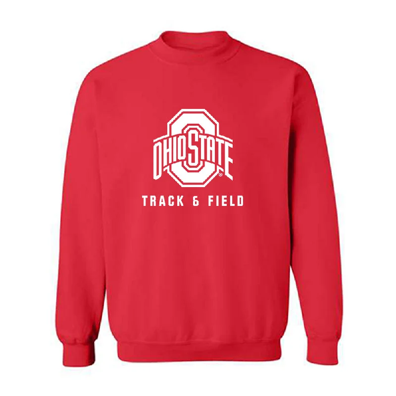 Ohio State - NCAA Women's Track & Field : Adylin Armstrong - Classic Shersey Crewneck Sweatshirt Hoodie with Tie-Dye Psychedelic Retro Ohio State - NCAA Women's Track & Field : Adylin Armstrong - Classic Shersey Crewneck Sweatshirt Hoodie with Tie-Dye Psychedelic Retro