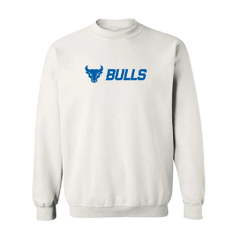 Buffalo - NCAA Women's Track & Field : Sina Ehrhardt - Crewneck Sweatshirt Hoodie with Bell Sleeves Flared Feminine Buffalo - NCAA Women's Track & Field : Sina Ehrhardt - Crewneck Sweatshirt Hoodie with Bell Sleeves Flared Feminine