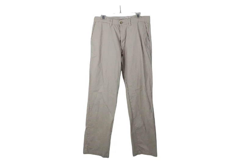 Old Navy Classic Khaki Pants | 33X34 Fashionable Tapered Leg Pants