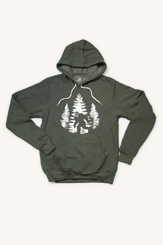 The Ultimate Outsider Sasquatch Hoodie (Unisex) Hoodie with Strings Custom Fit Adjustable The Ultimate Outsider Sasquatch Hoodie (Unisex) Hoodie with Strings Custom Fit Adjustable