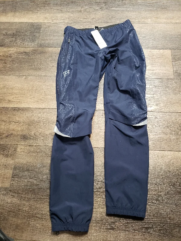 Bjorn-Daehlie XC ski warm up full zip pants wind panels women medium Comfortable Pleated Pants