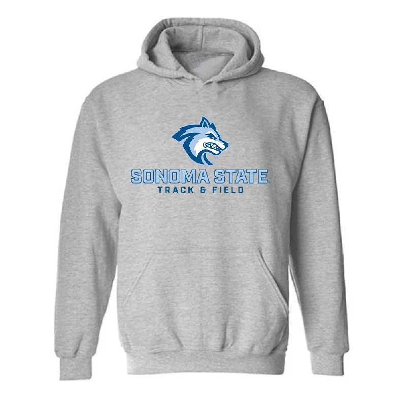 SSU - NCAA Women's Track & Field : Tesa Liufau - Classic Shersey Hooded Sweatshirt Hoodie with Slit Hem Functional Movement SSU - NCAA Women's Track & Field : Tesa Liufau - Classic Shersey Hooded Sweatshirt Hoodie with Slit Hem Functional Movement
