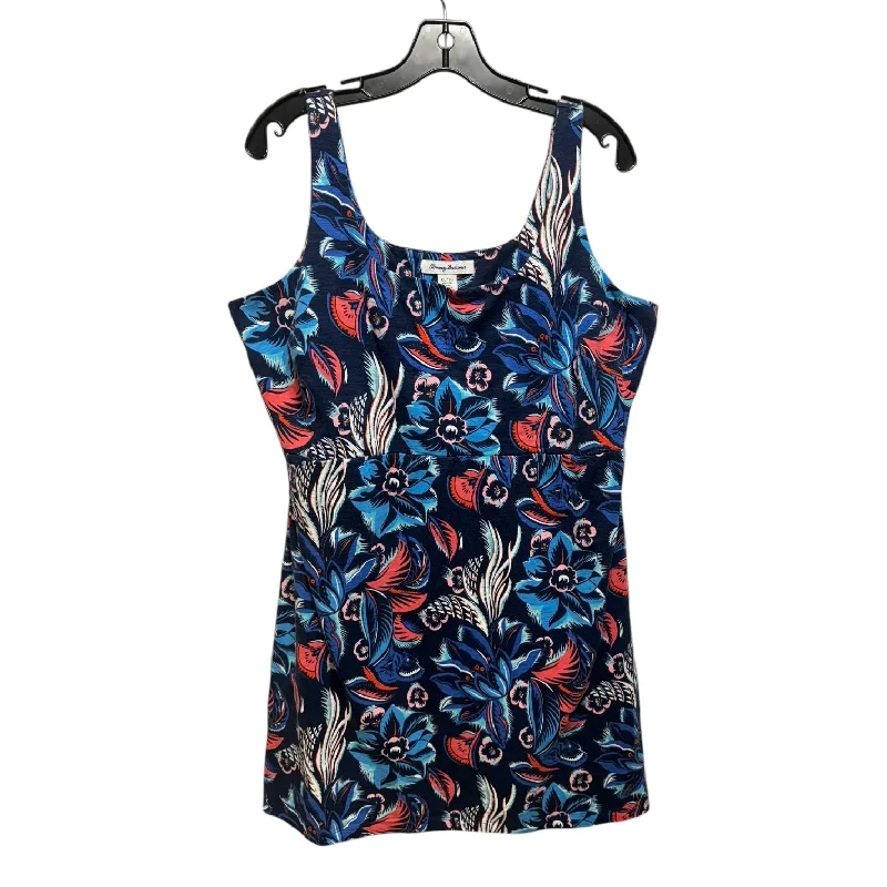 Dress Casual Short By Tommy Bahama In Floral Print, Size: Xl Off-the-shoulder Chic Trendy