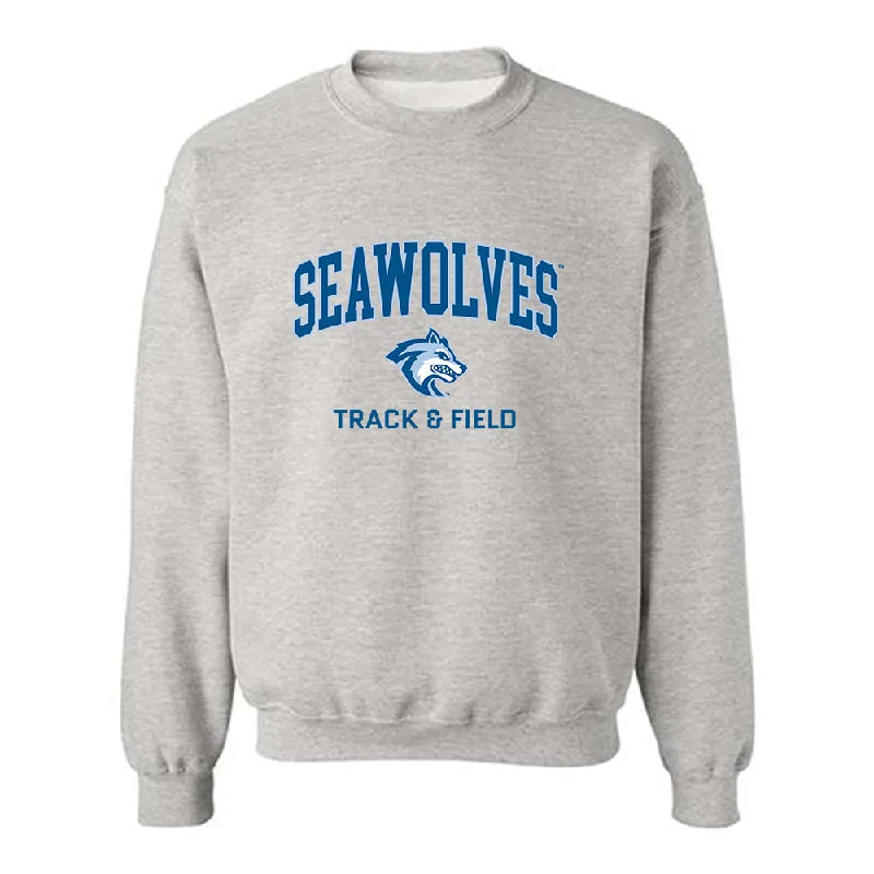 SSU - NCAA Women's Track & Field : Ava Ferreira - Classic Fashion Shersey Crewneck Sweatshirt Cotton Hoodie Fleece Lining Warmth SSU - NCAA Women's Track & Field : Ava Ferreira - Classic Fashion Shersey Crewneck Sweatshirt Cotton Hoodie Fleece Lining Warmth