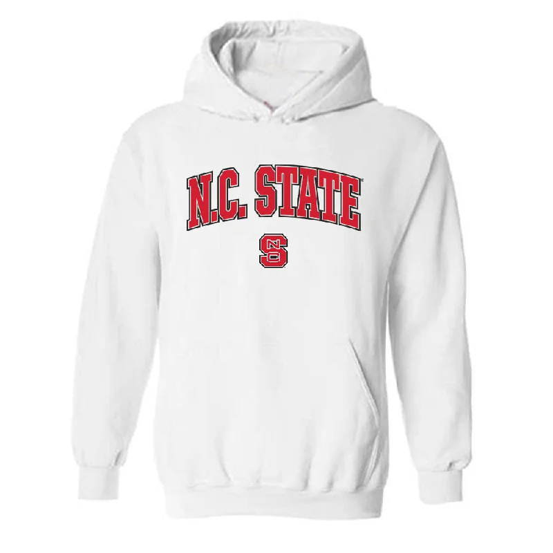 NC State - NCAA Women's Track & Field : Olivia Vaughan - Generic Shersey Hooded Sweatshirt Hoodie with Crew Neck Simple Timeless NC State - NCAA Women's Track & Field : Olivia Vaughan - Generic Shersey Hooded Sweatshirt Hoodie with Crew Neck Simple Timeless