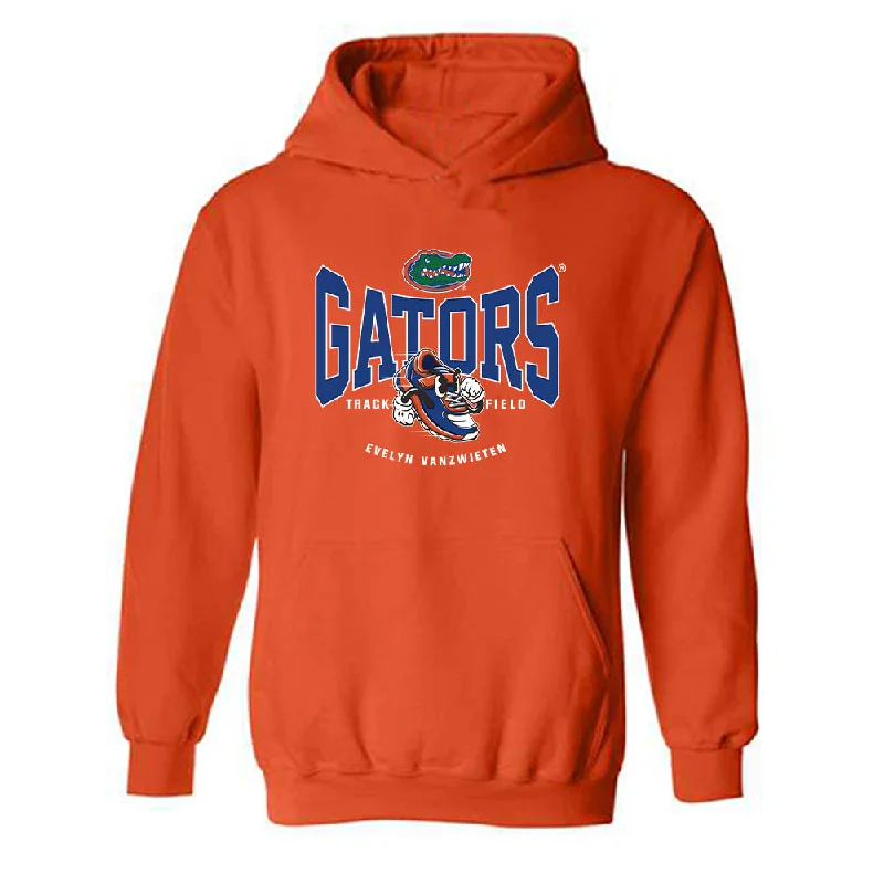 Florida - NCAA Women's Track & Field : Evelyn VanZwieten - Fashion Shersey Hooded Sweatshirt Hoodie with Toggle Buttons Decorative Unique Florida - NCAA Women's Track & Field : Evelyn VanZwieten - Fashion Shersey Hooded Sweatshirt Hoodie with Toggle Buttons Decorative Unique