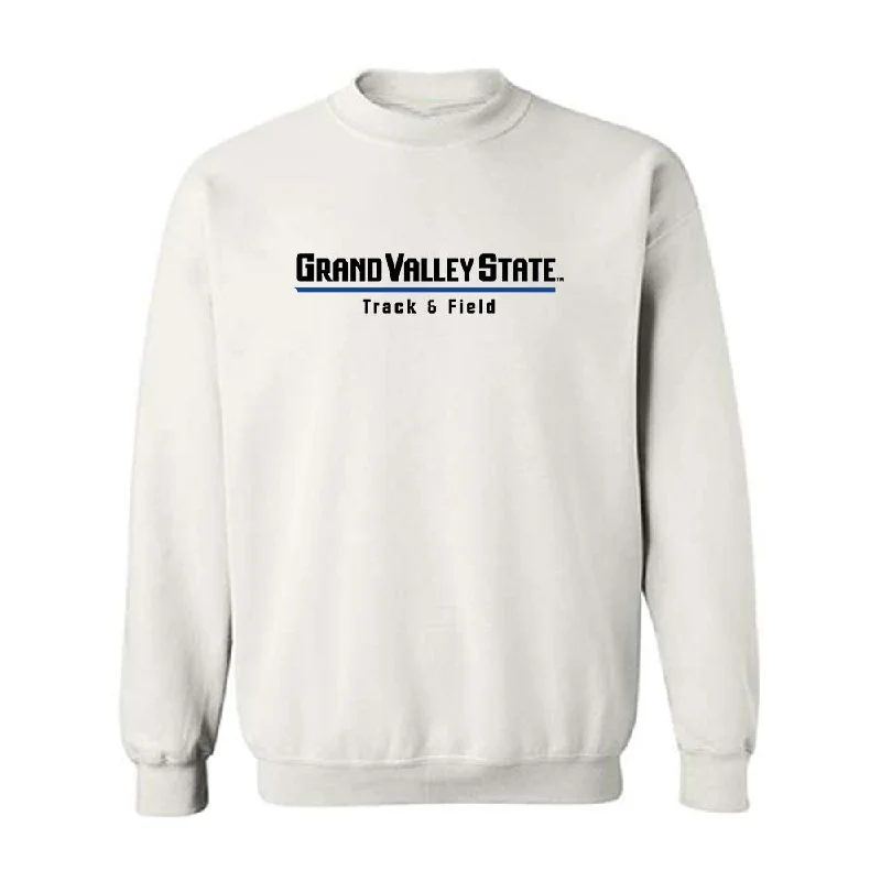Grand Valley - NCAA Women's Track & Field : Klaudia OMalley - Classic Shersey Crewneck Sweatshirt Hoodie with Velcro Closure Adjustable Secure Grand Valley - NCAA Women's Track & Field : Klaudia OMalley - Classic Shersey Crewneck Sweatshirt Hoodie with Velcro Closure Adjustable Secure