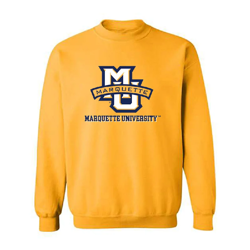 Marquette - NCAA Women's Track & Field : Allyson Broaddus - Generic Shersey Crewneck Sweatshirt Hoodie with Hem Embroidery Detailed Premium Marquette - NCAA Women's Track & Field : Allyson Broaddus - Generic Shersey Crewneck Sweatshirt Hoodie with Hem Embroidery Detailed Premium