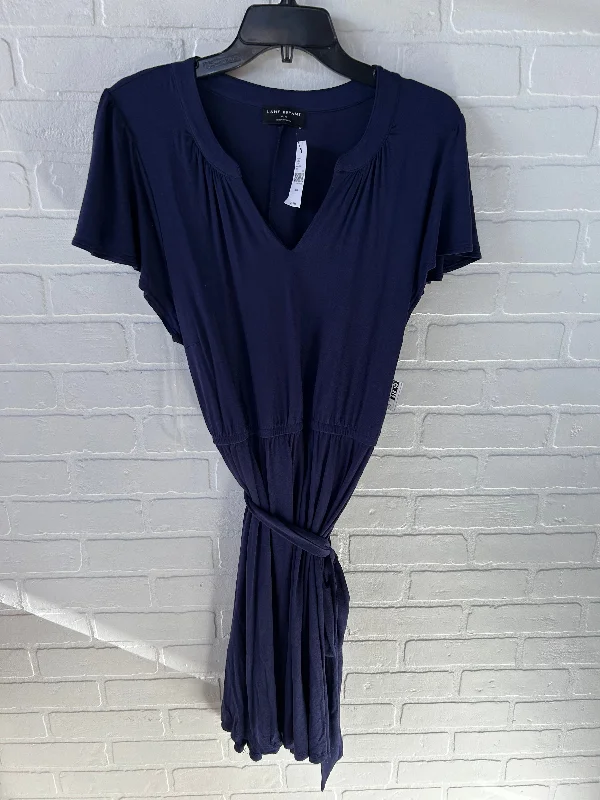 Dress Casual Short By Lane Bryant In Navy, Size: 2x Tunics Versatile all-occasion