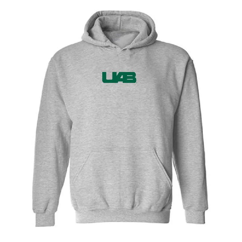 UAB - NCAA Women's Track & Field : Juliana Patton - Hooded Sweatshirt Hoodie with Full-Zip Functional Layering UAB - NCAA Women's Track & Field : Juliana Patton - Hooded Sweatshirt Hoodie with Full-Zip Functional Layering