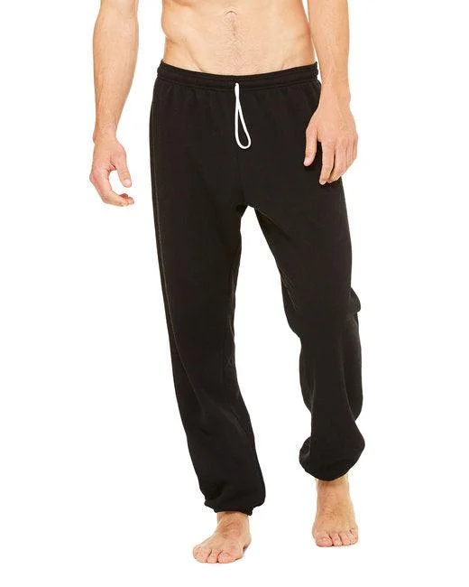 Bella + Canvas Unisex Sponge Fleece Long Scrunch Pant 3737 Formal Stretch Pants