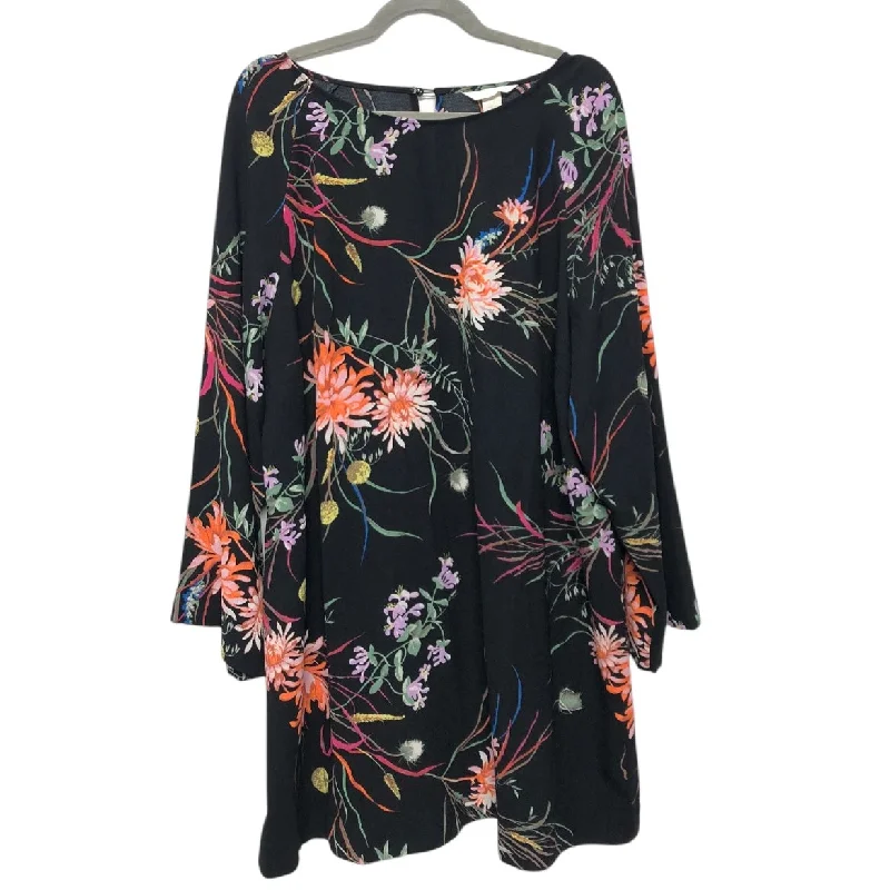 Dress Casual Short By H&M In Floral Print, Size:Xl Tunics Fleece cozy