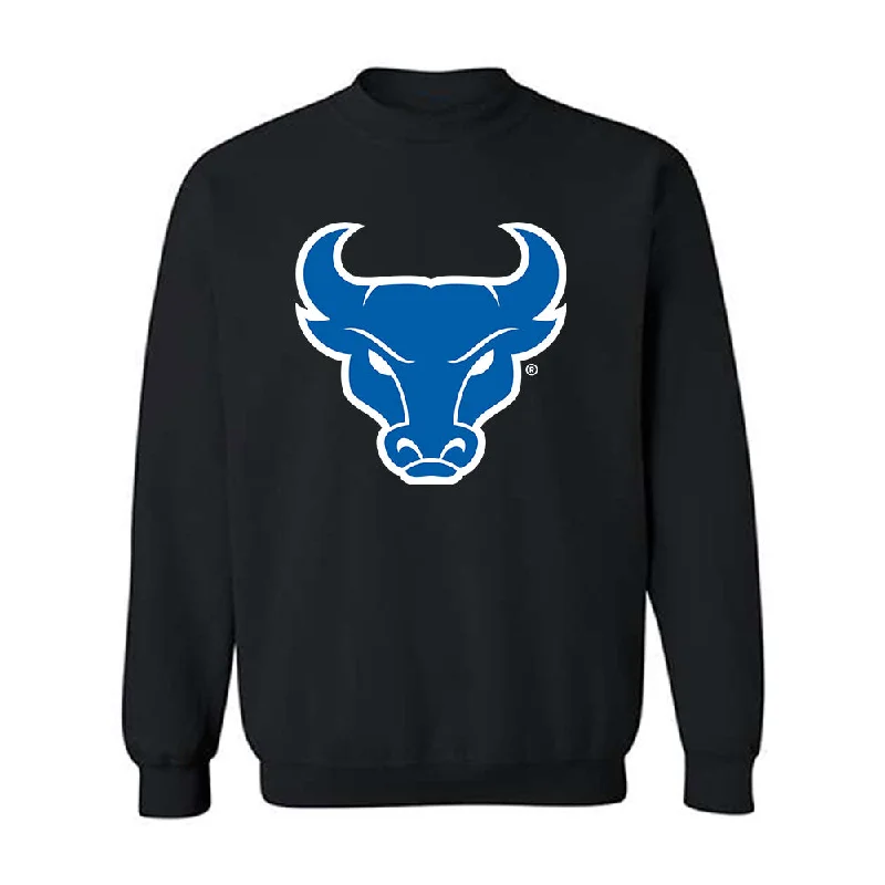 Buffalo - NCAA Women's Track & Field : Amelie-Johanna Frager - Crewneck Sweatshirt Hoodie with Hem Detail Decorative Unique Buffalo - NCAA Women's Track & Field : Amelie-Johanna Frager - Crewneck Sweatshirt Hoodie with Hem Detail Decorative Unique