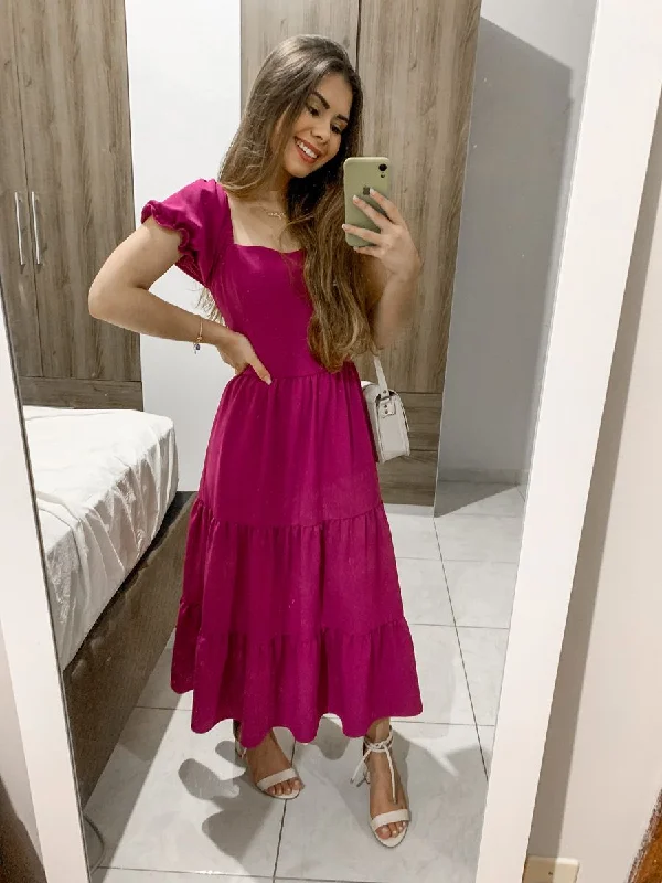 Retro Style A-line Prom Dress,Party Dress   cc717 Tunics Corduroy durable