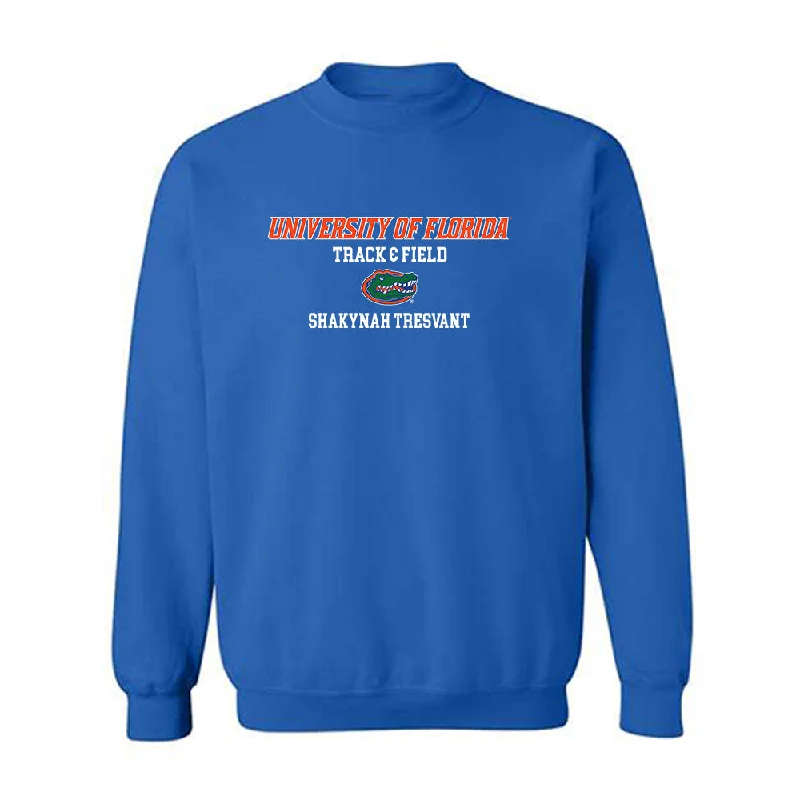 Florida - NCAA Women's Track & Field : Shakynah Tresvant - Classic Shersey Crewneck Sweatshirt Hoodie Sweatshirt Pullover Florida - NCAA Women's Track & Field : Shakynah Tresvant - Classic Shersey Crewneck Sweatshirt Hoodie Sweatshirt Pullover
