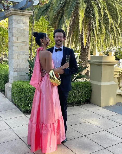 Pink Halter Backless Satin Sweet Long Party Dress, DP2198 Tunics Favorite customer