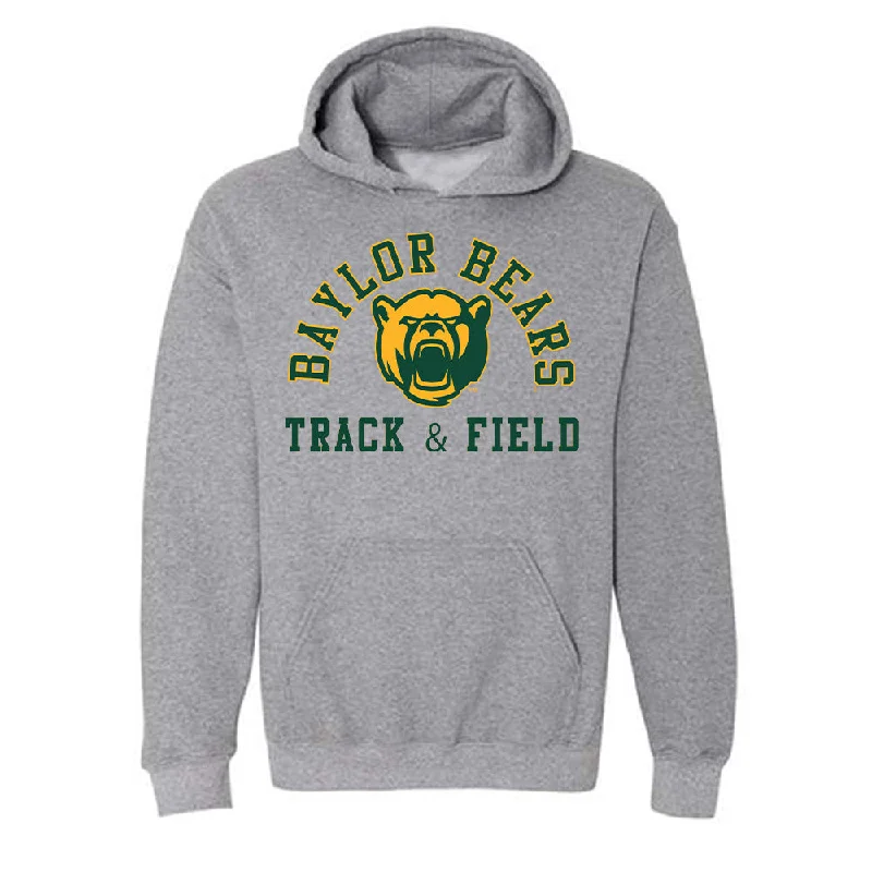 Baylor - NCAA Women's Track & Field : Mariah Ayers - Classic Fashion Shersey Hooded Sweatshirt Hoodie with V-Neck Classic Versatile Baylor - NCAA Women's Track & Field : Mariah Ayers - Classic Fashion Shersey Hooded Sweatshirt Hoodie with V-Neck Classic Versatile