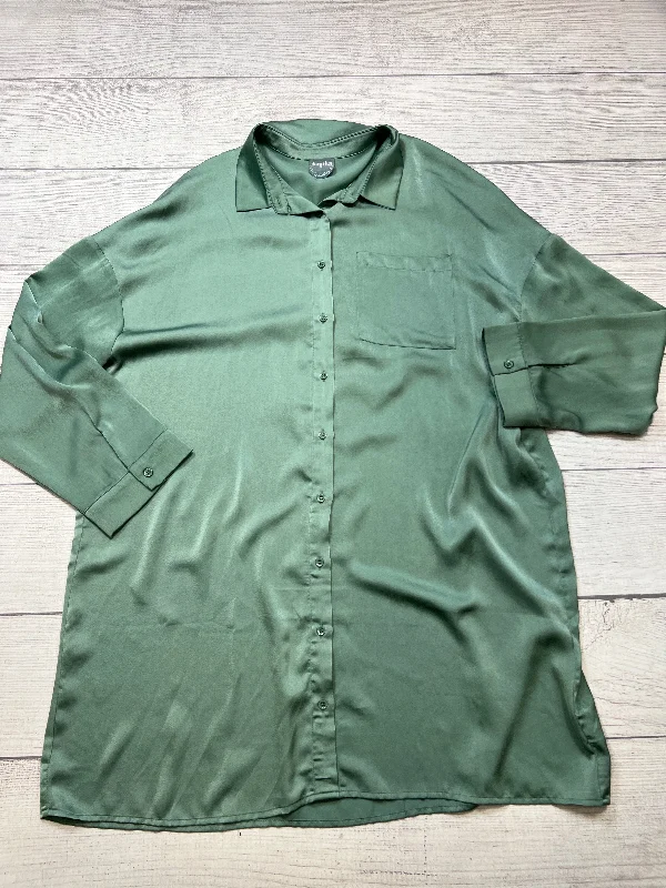Dress Casual Short By Arula In Green, Size: 3x Tunic Top Casual