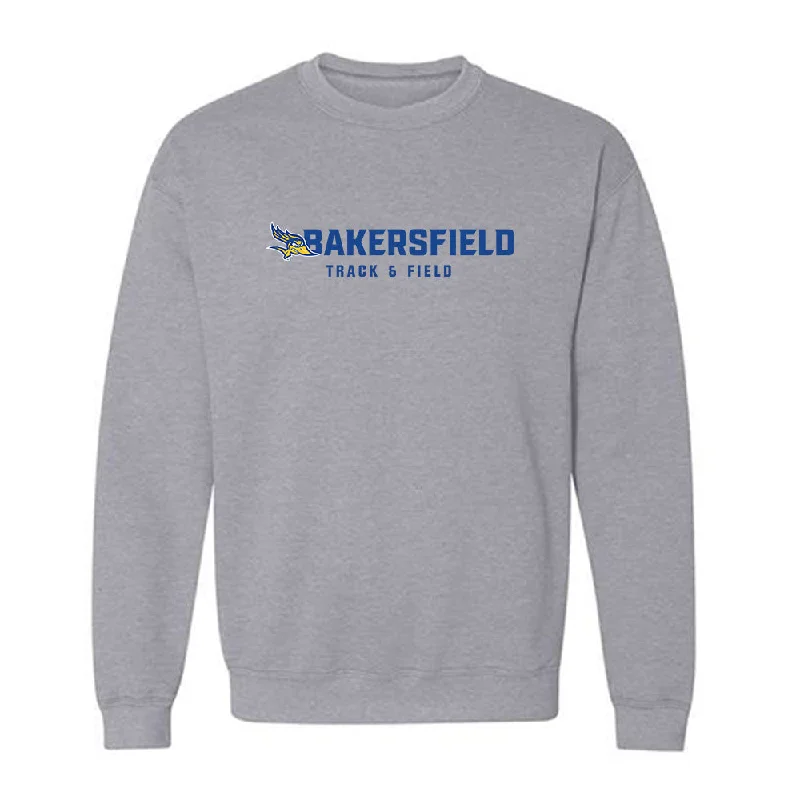 CSU Bakersfield - NCAA Women's Track & Field : Ivy Miller - Classic Shersey Crewneck Sweatshirt Hoodie with Mesh Breathable Sporty CSU Bakersfield - NCAA Women's Track & Field : Ivy Miller - Classic Shersey Crewneck Sweatshirt Hoodie with Mesh Breathable Sporty