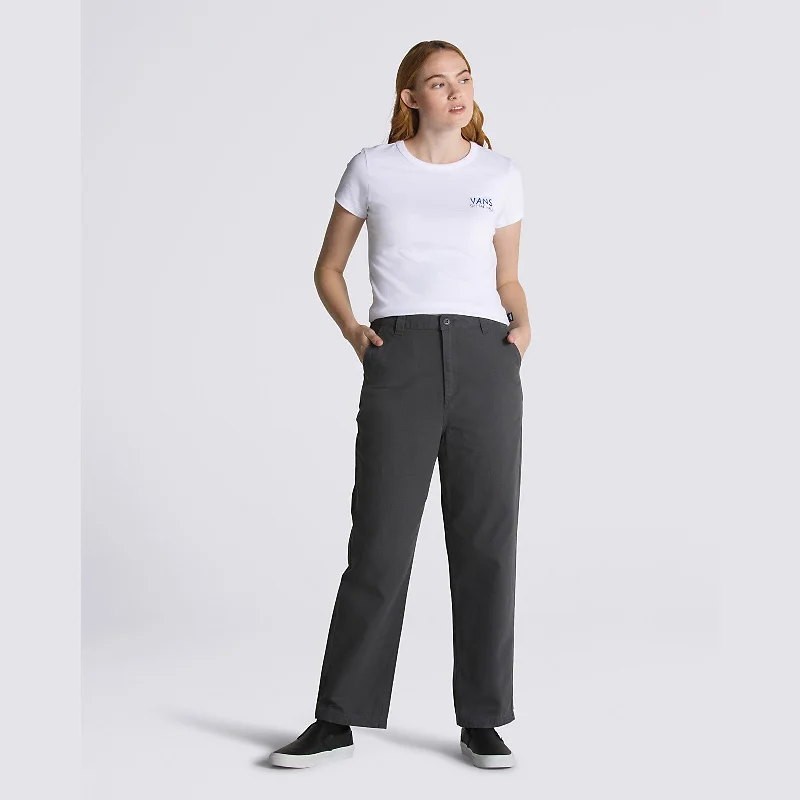 VANS BREANA GEERING SKATE PANT (VN0003981O71) Chic Faux Leather Pants