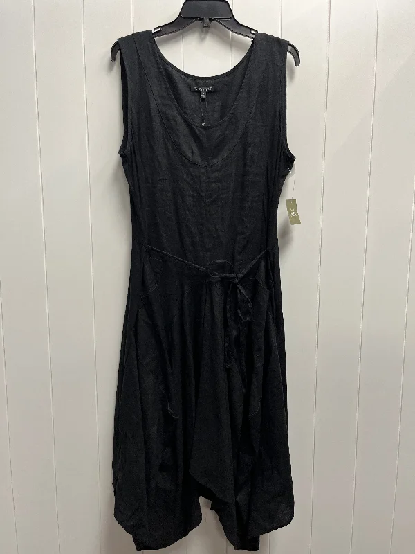 Dress Casual Short By For Cynthia In Black, Size: Xl Tunics Running lightweight