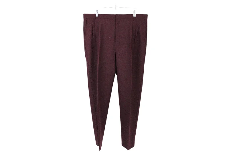 Maroon Dress Pants | 40X31 High-Waist Yoga Pants