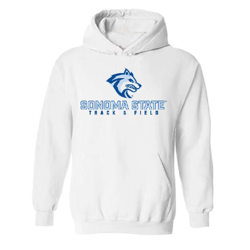 SSU - NCAA Women's Track & Field : Ava Ferreira - Classic Shersey Hooded Sweatshirt Hoodie Sweatshirt Pullover SSU - NCAA Women's Track & Field : Ava Ferreira - Classic Shersey Hooded Sweatshirt Hoodie Sweatshirt Pullover