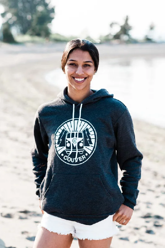 VAN Couver Hoodie (Unisex) Hoodie with Double Zipper Versatile Adjustable