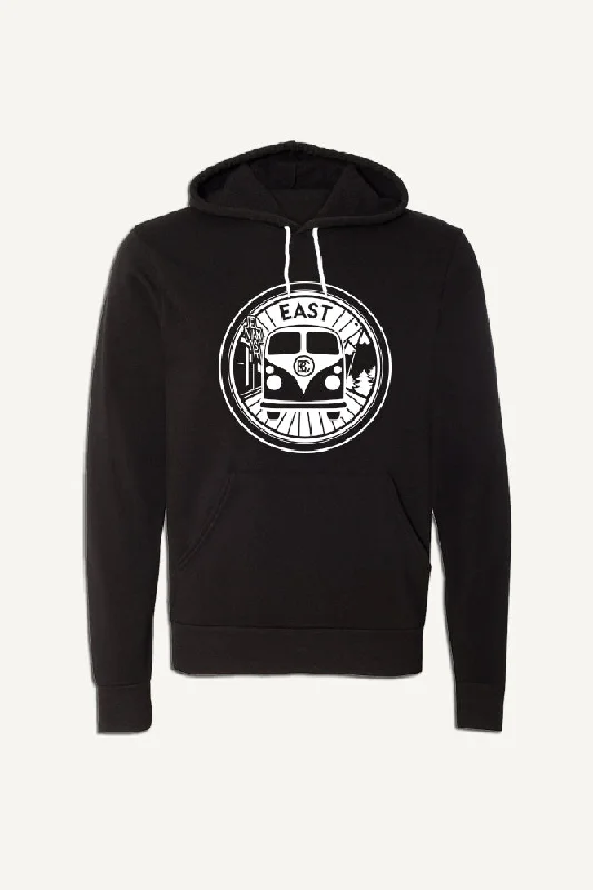 East Van Van Hoodie (Unisex) Hoodie with Hidden Zipper Minimalist Clean