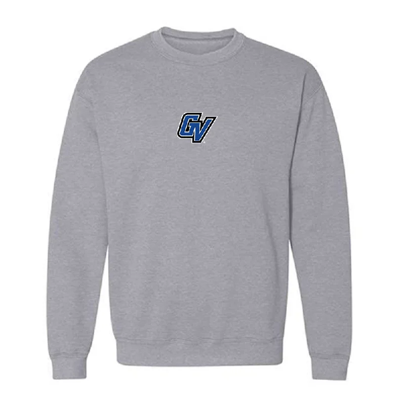 Grand Valley - NCAA Women's Track & Field : Klaudia OMalley - Classic Shersey Crewneck Sweatshirt Hoodie with Zipper Placket Modern Functional Grand Valley - NCAA Women's Track & Field : Klaudia OMalley - Classic Shersey Crewneck Sweatshirt Hoodie with Zipper Placket Modern Functional