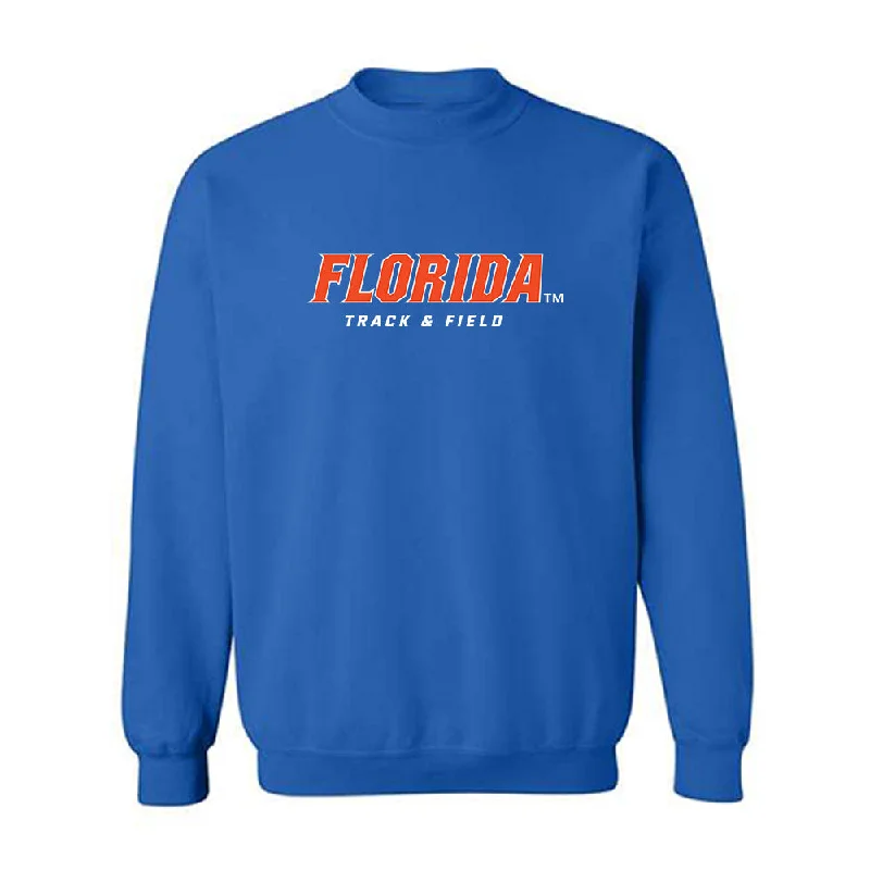Florida - NCAA Women's Track & Field : Evelyn VanZwieten - Replica Shersey Crewneck Sweatshirt Hoodie with High-Low Hem Asymmetrical Trendy Florida - NCAA Women's Track & Field : Evelyn VanZwieten - Replica Shersey Crewneck Sweatshirt Hoodie with High-Low Hem Asymmetrical Trendy