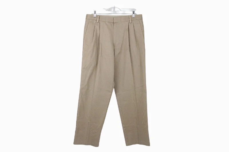 Dockers Tan Khaki Cotton Pants | 33X30 Relaxed Casual Leggings