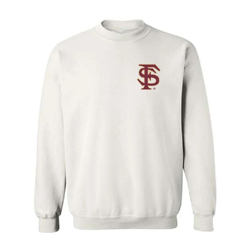 FSU - NCAA Women's Track & Field : Zee Curtis - Replica Shersey Crewneck Sweatshirt Hoodie with Lining Warm Insulated FSU - NCAA Women's Track & Field : Zee Curtis - Replica Shersey Crewneck Sweatshirt Hoodie with Lining Warm Insulated