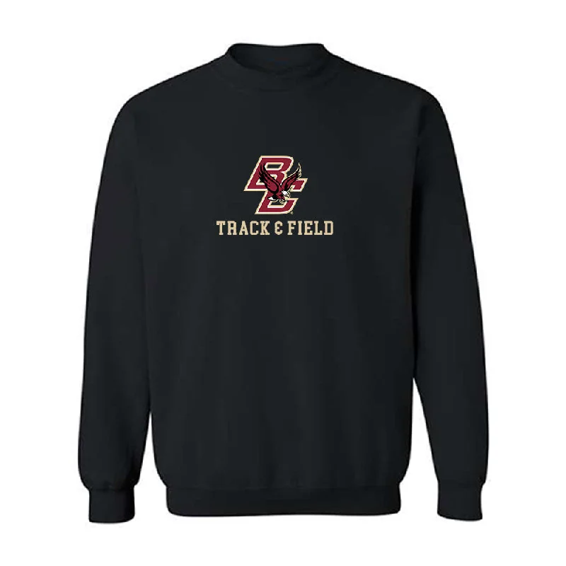 Boston College - NCAA Women's Track & Field : Yaroslava Yalysovetska - Classic Shersey Crewneck Sweatshirt Hoodie with Gradient Ombre Colorful Boston College - NCAA Women's Track & Field : Yaroslava Yalysovetska - Classic Shersey Crewneck Sweatshirt Hoodie with Gradient Ombre Colorful