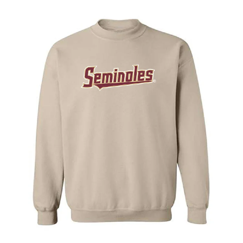 FSU - NCAA Women's Track & Field : Zee Curtis - Replica Shersey Crewneck Sweatshirt Hoodie with Typography Text Message FSU - NCAA Women's Track & Field : Zee Curtis - Replica Shersey Crewneck Sweatshirt Hoodie with Typography Text Message