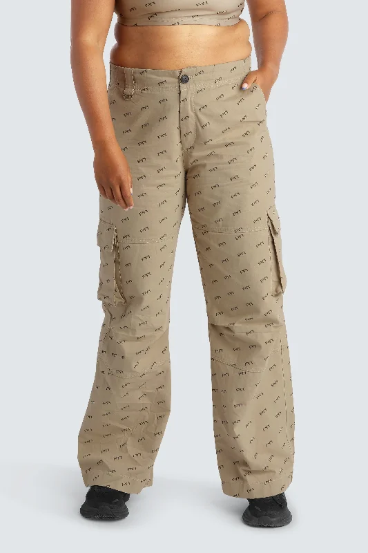 CARGO1 PANTS High-Waist Jogger Pants