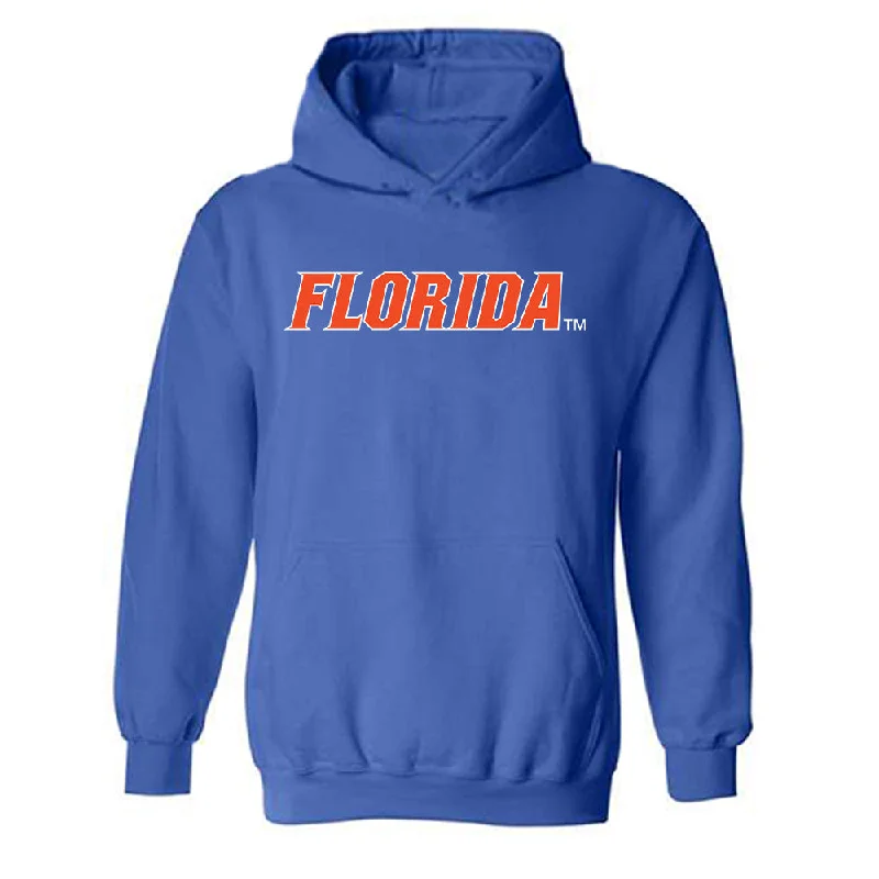 Florida - NCAA Women's Track & Field : Gracelyn Leiseth - Hooded Sweatshirt Hoodie with Hem Contrast Bold Stylish Florida - NCAA Women's Track & Field : Gracelyn Leiseth - Hooded Sweatshirt Hoodie with Hem Contrast Bold Stylish