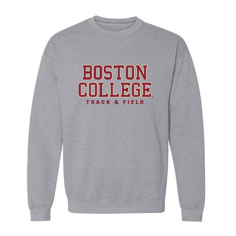 Boston College - NCAA Women's Track & Field : Yaroslava Yalysovetska - Classic Shersey Crewneck Sweatshirt Hoodie with Neon Bright Vibrant Boston College - NCAA Women's Track & Field : Yaroslava Yalysovetska - Classic Shersey Crewneck Sweatshirt Hoodie with Neon Bright Vibrant