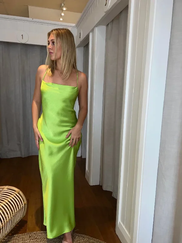 Green Straps Backless Party Dress Wedding Guest Dress,DP1676 Tunics Hiking breathable