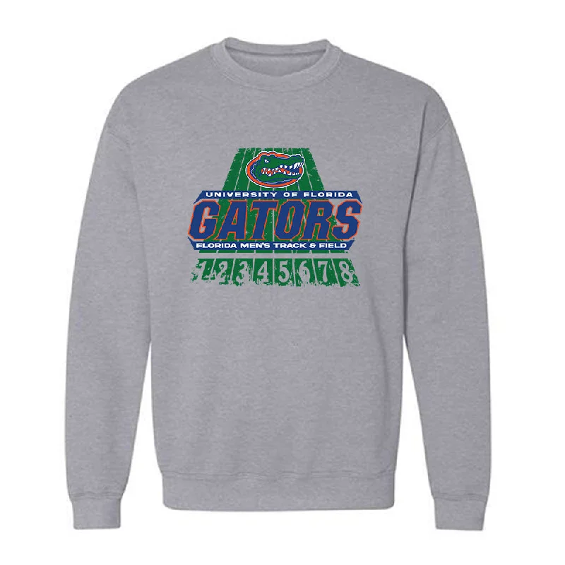 Florida - NCAA Women's Track & Field : Asia Phillips - Sports Shersey Crewneck Sweatshirt Hoodie with Hem Applique Textured Unique Florida - NCAA Women's Track & Field : Asia Phillips - Sports Shersey Crewneck Sweatshirt Hoodie with Hem Applique Textured Unique
