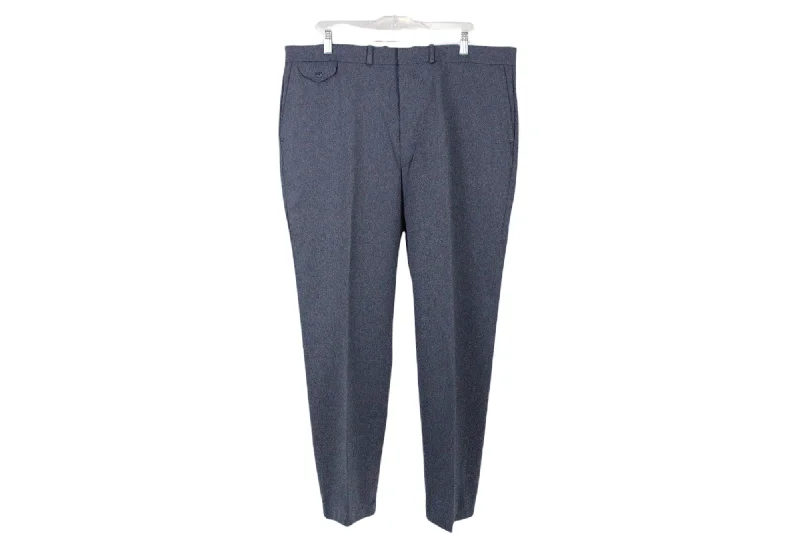 Farah Blue Dress Pants | 41X30 Stylish Elastic Waist Pants