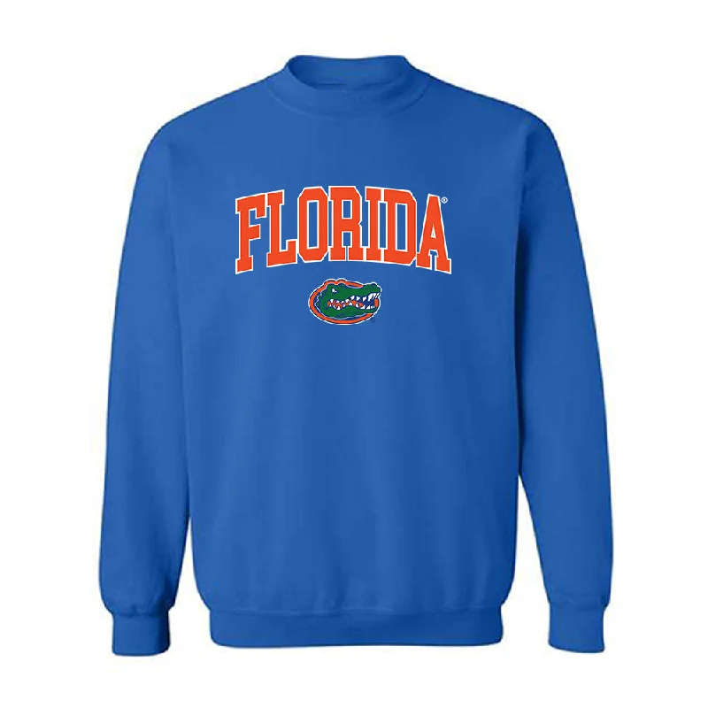 Florida - NCAA Women's Track & Field : Asia Phillips - Generic Shersey Crewneck Sweatshirt Hoodie with Slit Hem Functional Movement Florida - NCAA Women's Track & Field : Asia Phillips - Generic Shersey Crewneck Sweatshirt Hoodie with Slit Hem Functional Movement