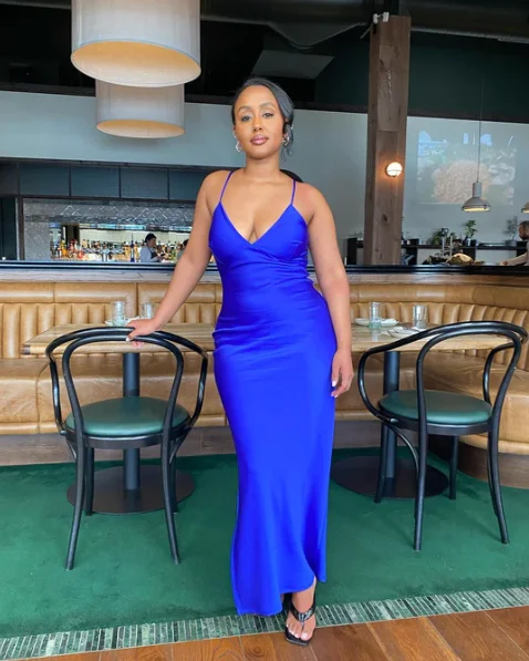 Royal Blue Spaghetti Straps Satin Simple Party Dress, DP2337 Tunics Trousers formal