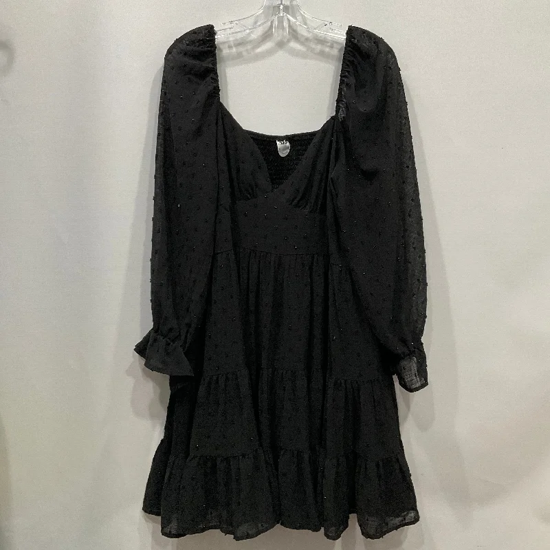 Dress Casual Short By Altard State In Black, Size: 1x Maxi Flowy Bohemian
