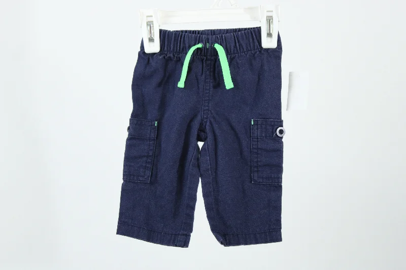 Carter's Blue Cargo Pants | Size 3M Formal Dress Pants