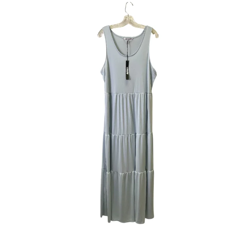 Dress Casual Maxi By Elizabeth And James In Blue, Size:Xl Tunics Silk luxurious