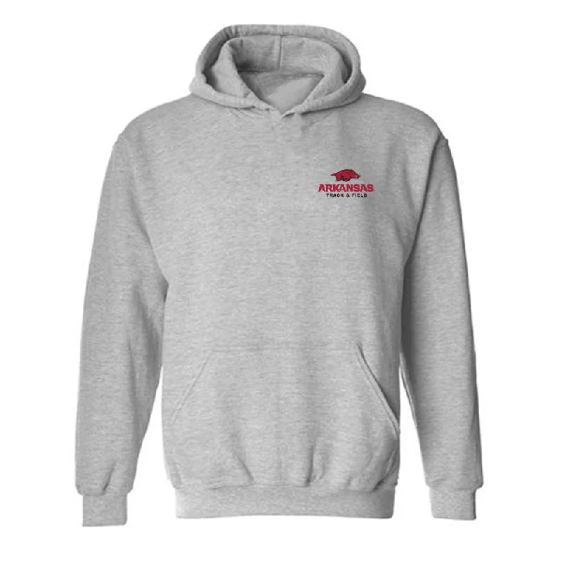 Arkansas - NCAA Women's Track & Field : Rae-Anne Serville - Hooded Sweatshirt Hoodie with Mesh Breathable Sporty Arkansas - NCAA Women's Track & Field : Rae-Anne Serville - Hooded Sweatshirt Hoodie with Mesh Breathable Sporty