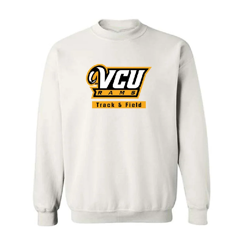 VCU - NCAA Women's Track & Field : Zariah Ricks - Classic Shersey Crewneck Sweatshirt Hoodie with Button Placket Classic Preppy VCU - NCAA Women's Track & Field : Zariah Ricks - Classic Shersey Crewneck Sweatshirt Hoodie with Button Placket Classic Preppy